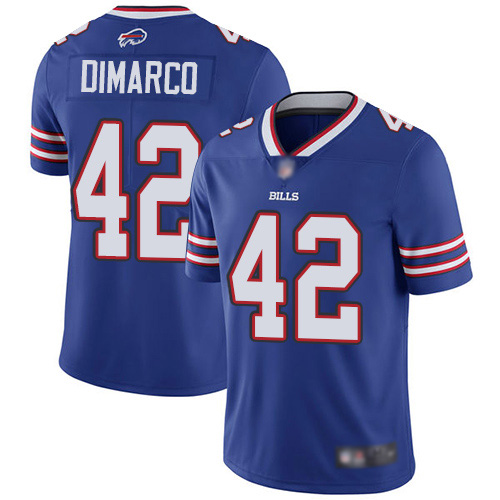 Men Buffalo Bills #42 Patrick DiMarco Royal Blue Team Color Vapor Untouchable Limited Player NFL Jersey